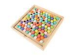 Gioco Con Le Perline, Gioco Con I Chiodini In Legno, Gioco Con I Chiodini In Legno, Gioco Con Le Perline Con I Chiodini, Gioco Con I Chiodini Abbinati, Gioco Con I Chiodini Colorati