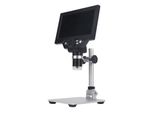 Microscopio Digitale Lcd 7In, Microscopio Digitale 1080P, Microscopio Digitale Lcd A Moneta, Microscopio Digitale Con 8 Luci Led Regolabili, Microscopio Digitale 1200X, Microscopio Usb