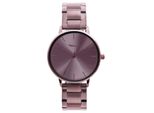 Quarzuhr TAMARIS, lila, Armbanduhren, Damen, Quarzuhr, Armbanduhr, Damenuhr, Edelstahlarmband, analog