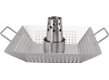 Lattina Di Birra Per Pollo Padella In Acciaio Inox Per Alimenti Supporto Per Arrosto Di Pollo In Lattina Di Birra Con 2 Maniglie Per Grill E Affumicatore