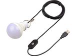 Lampadina Led Da Campeggio Portatile Lampada Usb Di Emergenza Con Cavo Non Dimmerabile