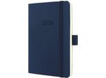 Sigel C2633 Sigel Conceptum 2026 Calendario Tascabile, Ca. Din A6, Blu