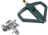 Irrigatore Rotante Per Cortile Prato 360 Gradi Di Rotazione Regolabile Ampia Copertura Irrigatore Automatico Giardino Argento