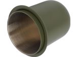 Tazza Di Dosaggio 150Ml 58Mm A Mani Libere In Acciaio Inox Tazza Universale Invertita Di Caffè In Polvere Per Macchina Da Caffè Verde Militare