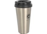 Tazza Da Caffè Isolata Con Coperchio Tazza Da Caffè In Acciaio Inox Da Viaggio Tazza Da Caffè Portatile Isolata Per Auto Oro 500Ml