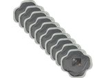 10Pcs 128Mm Auto Gomma Naturale Pneumatici Riparazione Foratura Freddo Patch Tubeless Patch