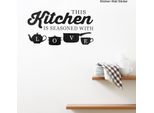 Adesivo Rimovibile Cucina Soggiorno Decalcomania Murale Decorazione Casa