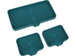 Cucina Vassoio Di Sapone Controsoffitto Silicone Lavello Deflettore Supporto Spugna Per Bagno Wc Verde