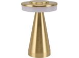 Luce Notturna Da Comodino Portatile A Led 3 Colori Temperatura Superiore Controllo A Sfioramento Batteria Ricaricabile Lampada Da Comodino Oro