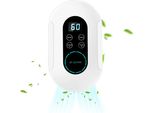 Purificatore D'aria E Sterilizzatore Ad Ozono 2-IN-1 Per La Casa Con Timer Controllo Digitale Touch Screen App Purificatore D'aria Ionizzante Ad Ozono Per Animali Domestici Senza Foratura Montaggio A Parete Purificatore D'aria Portatile Camera Da Letto Dormitorio Hotel