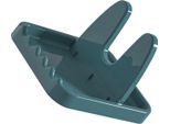 Coperchio Di Pentola Pieghevole Rack In Plastica Supporto Per Cucchiaio Stand Organizer Cucina Organizzatore Per Forcella Spatola Rack Pan Cover Scaffale Stoviglie Blu