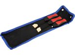 14.5+11.5Inch Moto Pneumatici Cambiando Cucchiai Leva Ferro Ruota Cerchio Protettore Valvola Kit Di Strumenti