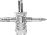 4 Way Car Bike Tyre Valve Repair Remover Tool Tire Accessory 4 Valve Stem Core