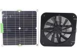 100W 18V Pannello Solare Alimentato Ventilatore Di Scarico 13,5 Pollici Solare Alimentato Ventilatore Soffitta Per Pet House Chicken Coop Rv Serra