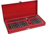 40PCS Set Di Punte Per Trapano A Percussione 1/2Inx10Mm 3/8Inx10Mm Unità Professionale Crv Esagonale Punte Scanalate Con Scatola Di Immagazzinaggio Per Riparazioni Domestiche