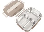 Contenitore Per Il Pranzo Con Borsa Isolata Utensili 1000Ml 316 In Acciaio Inox Compartimentato Portatile Pranzo Contenitore Di Cibo Per La Scuola Caffè Colore