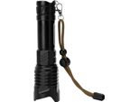 P99 Torcia Retrattile Zoom Torcia In Lega Di Alluminio Con Ricarica Usb Per L'esterno