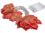 Foglie D'acero String Lights Led Autunno Illuminato Ghirlanda Ringraziamento Decorazioni 9.8Ft Luce Calda