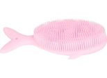 Spazzola Da Bagno Per Bambini Cartoon Whale Shape Silicone Soft Hair Baby Bath Shampoo Massage Cleaning Shower Brush Kids Bath Toys Pink