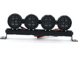 Kit Di Accessori Per Luci Del Tetto A Led 4 Luci Di Ricambio Per 1/10 Traxxas TRX-4 Trx4 Axial SCX10 90046 RC4WD D90 KM2