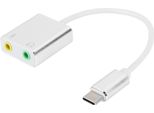 In Lega Di Alluminio Typec 7.1 Esterno No Drive Stereo Sound Card Audio Adapter