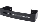 Scaffale Da Parete Per Bagno Doccia Bagno Rack Singolo Strato Spazio Alluminio Bagno Scaffali Da Parete Galleggianti Con Ganci Nero