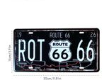 Route 66 Usa R66 Targa Americana Segno Di Metallo Targa D'epoca Garage Casa Decorazione Murale