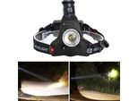 P50 Led Lampada Frontale Impermeabile Fashlight 3500LM 3 Modalità Di Illuminazione Usb Chargingblack