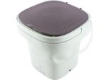 Lavatrice Pieghevole Mini Secchio Portatile Per Lavanderia Con Coperchio Nero Per Appartamento Da Viaggio Rv