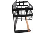 Portaspezie Magnetico Per Frigorifero Con Gancio Porta Asciugamani Di Carta Antiruggine Barattoli Di Spezie Rack Multi Uso Frigorifero Scaffale Laterale