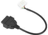 12 Pin Obdii Maschio Femmina Connettore Diagnostico Converter Sostituzione Del Cavo Per Tesla Model S X 2012?2015