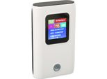 Hotspot Wifi Portatile Supporta 10 Dispositivi 300Mbps 6000Mah Schermo A Colori Router Wifi Tascabile 4G Lte Con Slot Per Scheda Sim