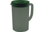 Brocca Di Plastica Con Coperchio Grande Capacità Resistente Alle Alte Temperature Brocca Di Acqua Fredda Per Succo Di Tè Verde Scuro