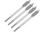 4Pcs Set Di Punte Per Trapano A Paletta Bit Piatto In Acciaio Ad Alto Tenore Di Carbonio Strumenti Manuali Per La Lavorazione Del Legno Hardware 19Mm