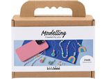 Mini Set Creativo Modellare, Ciondoli Mobili, Colori Assortiti 63