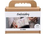 Mini Set Creativo Di Ricamo, Borsa Per Cosmetici, Crema
