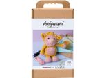 Set Creativo Amigurumi, Riccio, Rosa Chiaro, Giallo Caldo
