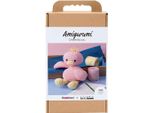 Set Creativo Amigurumi, Anatroccolo, Rosa Chiaro, Giallo Chiaro