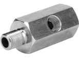 Adattatore Del Misuratore Del Manometro Della Pressione Dell'olio 1/8In Npt Femmina Bspp Bsp Maschio E Femmina Tee