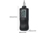 Cacciavite Dinamometrico Digitale 1/4'' Drive Cacciavite Dinamometrico Elettricista Cacciavite Dinamometrico Con Lcd 1.6-8N.M Gamma Di Coppia Regolabile Cacciavite Dinamometrico Con Bit Tempo Reale/Preset/Modalità Di Picco Memorizzazione Dei Dati Per La Riparazione Di Biciclette Strumenti Di Manutenzione E Montaggio