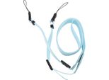 Licaevey Cinghia Da Collo Per Fotocamera In Poliestere Riciclato Per Piccole Stampanti 12, Evo, Link 3 E Fotocamere Dslr - Tracolla Regolabile, Comfort Leggero (Blu)