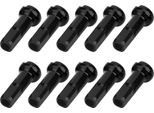 Cuque Verr��Ckter 10PCS Tappo Raggi Bicicletta, Robusto E Durevole Tappo Raggi Mountain Bike, Accessorio Per Mountain Bike (Nero)