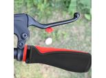 Tihebeyan Bicicletta Maniglie Manopolemanopole Manubrio Della Bicicletta, Manopole Manubrio Della Bicicletta (Rosso Nero)