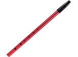 C Key Irish Whistle 6 Hole Irish Flute Tin Whistle Strumenti Musicali A Fiato Con Borsa Di Stoccaggio Per Principianti - Studenti Esperti (Rosso)