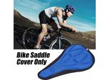 Acouto Il Coprisella 3D Ultraleggero, Traspirante E Morbido Per Mountain Bike E Bici Da Corsa Con Selle Imbottite Progettato Per Essere Traspirante E Confortevole (Blu)