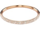Armreif Swarovski "Schmuck Geschenk Sublima Armreif" Gr. L, Rosa (RoséGoldfarben, Kristallweiß, Kristallweiß), ArmbäNder, Damen, L, Metall, Armreif, Mit Swarovski Kristall