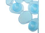 Msv Tappeto Per Doccia Tappeto Per Vasca Tappeto Antiscivolo Tappeto Per Doccia 39X99 Cm Ciottoli Turchesi