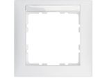 Telaio 1X Bianco Polare/Opaco Con Campo Di Marcatura - Telaio 1 Volta Bianco 10119919