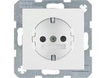 Berker 41231909 Presa Schuko Bianco Polare Opaco Berker S.1/B.3/B.7