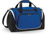 Quadra QS277 | Borsa Sportiva Pro Team Locker | 48 X 30 X 27 Cm - Colore: Bright Royal/Nero/Bianco - Dimensioni: 48 X 30 X 27 Cm